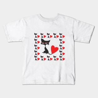 I love my Cat T-shirt Cat Kids T-Shirt